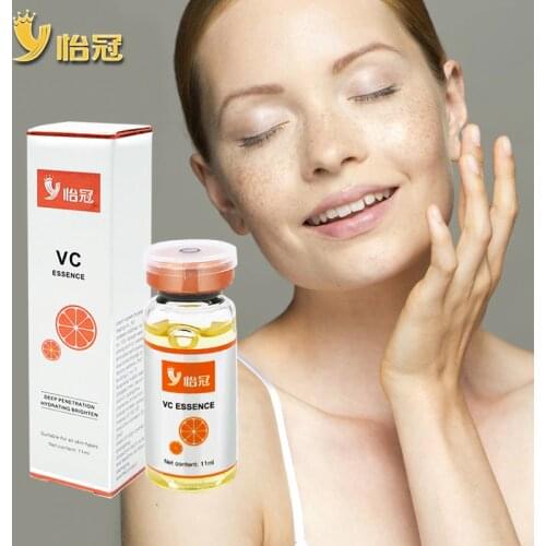 11ML Vitamin C Essence Moisturizing Serum Shrinks Pores Reducing Acne and Freckles Reducing Melanin Precipitation
