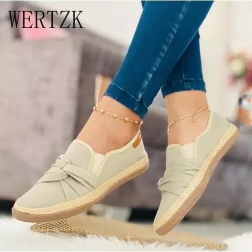 Wertzk Women's Slip-ons