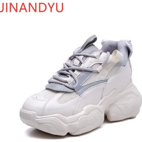 Hidden Heel Shoes White Sneakers Womens Trainers Walking Ladys Casual Shoes Plateforme Femme High Heels Woman Vulcanize Shoes