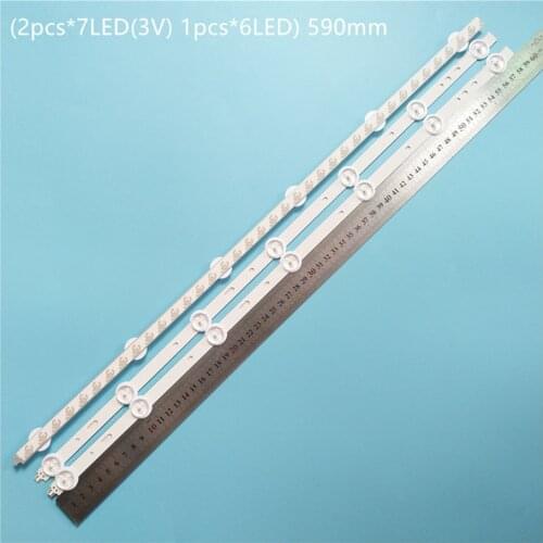 3pcs x 32"LED SVS320AA6_6/7LED 120525 for Samsung VESTEL BN96-01059A 01060A SVS320AD6 SVS320AD7 LTA320AP33 GRUNDIG ZCL606-MH