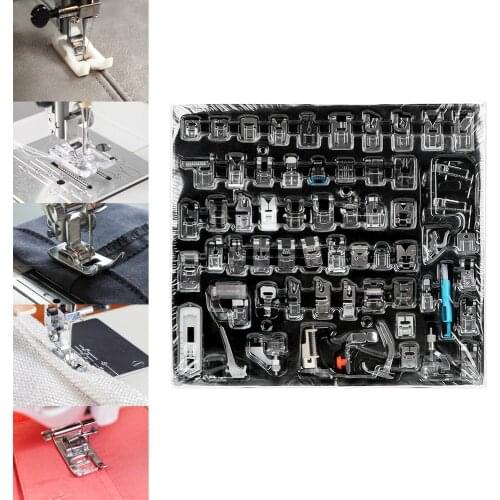 32/42/62 Pieces For Brother Singer Janome DIY Sewing Machine Presser Feet Sewing Machine Presser Foot