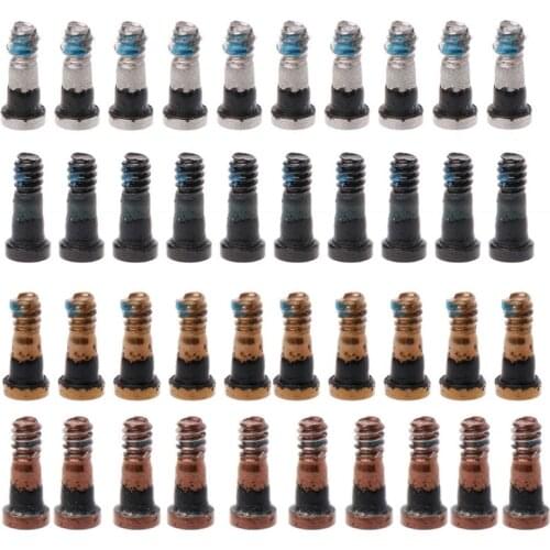 27RA 10Pcs Torx Screw 5-Point Star Bottom Screws Kit Repair Parts for iphone 7/7 Plus
