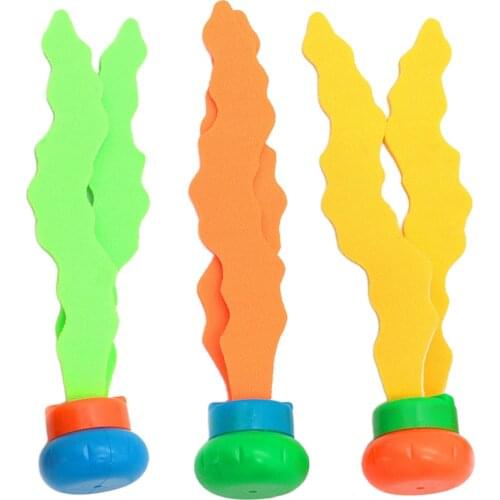 Seaweed Toy Kids Plants Diving Toy Sports Swimming Pool Underwater Sinking Swimming Training Pool Water Toys Gift for Children