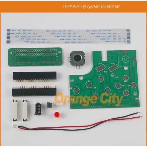 DIY 6 Buttons PCB Board Switch Wire Connector Kit For Raspberry Pi GBZ For Game Boy GB Zero DMG-001 DMG-01