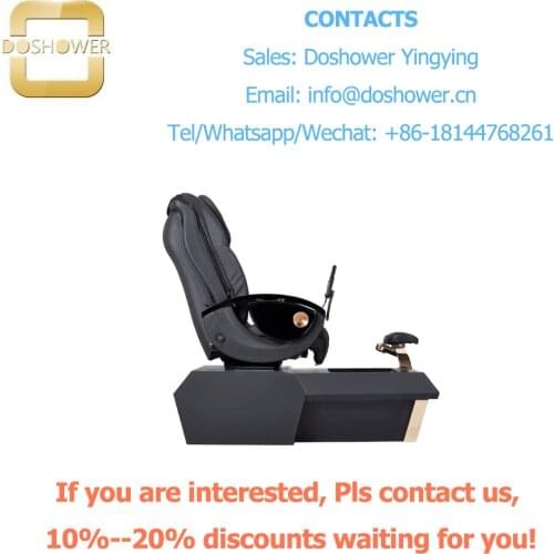 Doshower DS-W900-C luxury design pedicure chair of foot spa massage chair pedicure chair for salon furniture pedicure chair