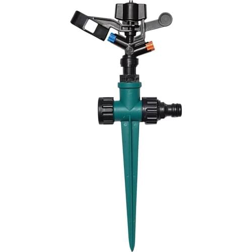 Lmpact Driven Nozzle 360 Degree Rotating Nozzle Agricultural Garden Irrigation Nozzle Combination Garden Lawn Irrigation Tool