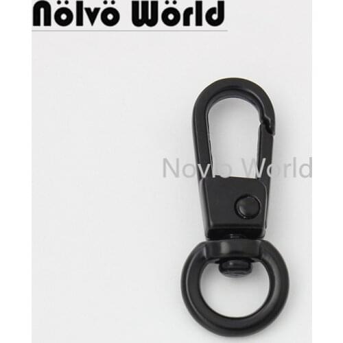 10-50 pieces Dark black 6 Colors 39X15mm 5/8 inch Metal Bag Handbag Strap Clasps Lobster Snap Hook Dog Collar Clip DIY Sewing