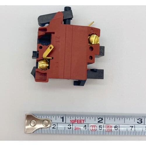 Authentic Bosch Tool Parts Switch Compatible with GWS 1400/GWS 14-125 CE/CI/ GWS 14-125/GWS 14-150 CI/1607200200