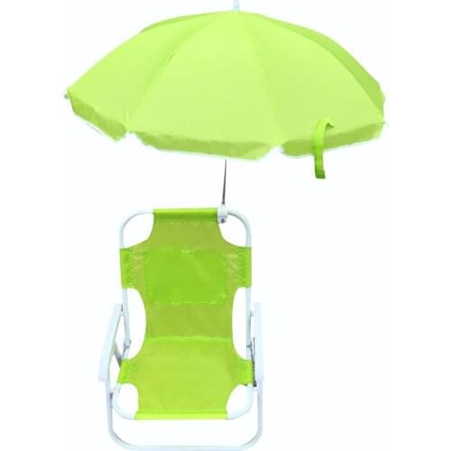 Beach Chairs and Umbrellas Outdoor Beach Folding Multifunctional Portable Deck Chairs for Children Pool Campsite sillas de playa