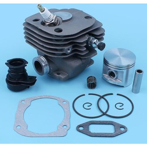 50MM Cylinder Piston WT Intake Manifold Kit For HUSQVARNA 365 362 371 372 XP 371K Jonsered 2165 2171 Chainsaw New