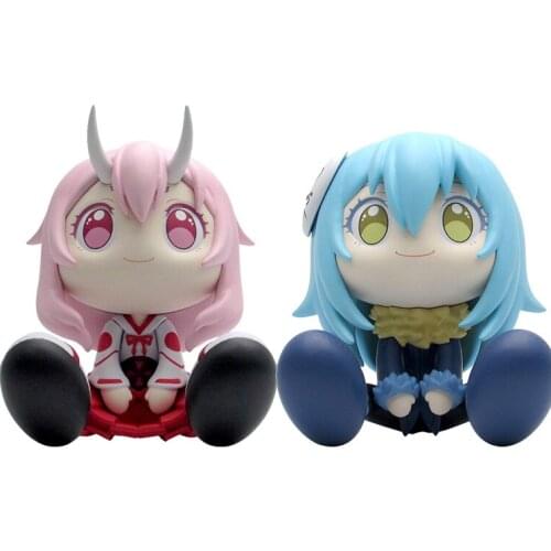 Pre-Sale Regarding My Rebirth and Becoming A Slime Rimuru Shuna Soft Glue Q Version Figure Anime Toy Gift Collectible Model Toys