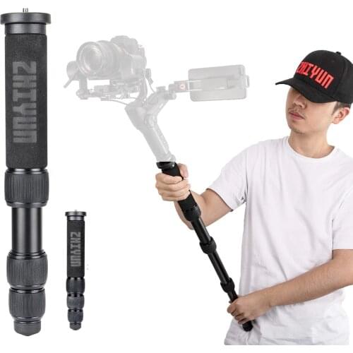 Zhiyun Handheld Original Monopod Gimbal Monopod for Zhiyun Weebill Lab/Smooth 4/ Crane Plus/Crane-M,with 1/4" or 3/8'' Screw