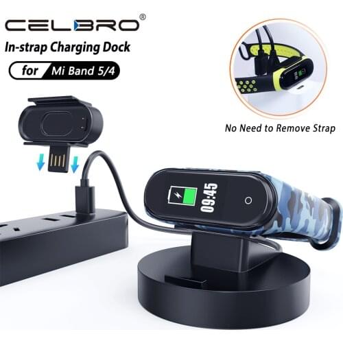USB Charger Cable for Xiaomi Mi Band 4 5 Charger Dock Strap For MiBand 4 5 Band4 MiBand4 Bracelet Charger Cargador Fast Charge