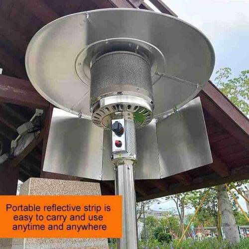 1/3pcs Heater Reflector Hood Courtyard Propane Natural Gas Folding Outdoor Heater Camping Cooking Tools Heater Reflector Hood