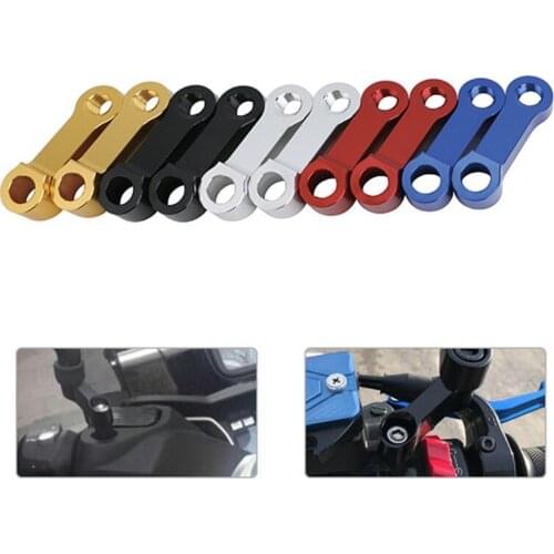 10mm Screws Motorcycle Mirror Extend Riser Spacers Extension Adapter Universal Motorcycle Accessories