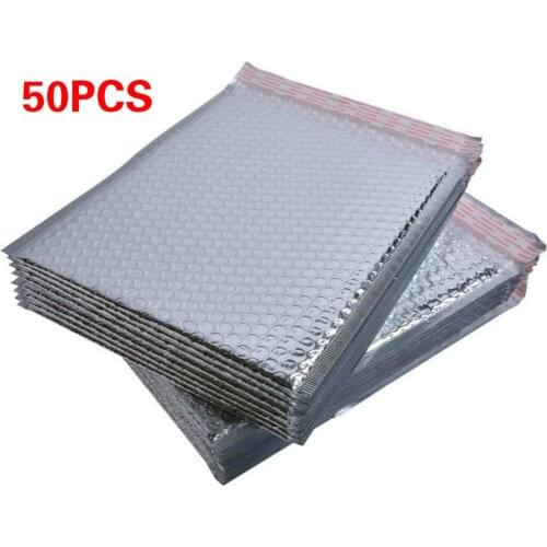 50pcs/lot Courier Bag Self-seal Adhesive Storage Bags Plastic Poly Envelope Mailer Postal Mailing Storage organizer Bags 18*23cm