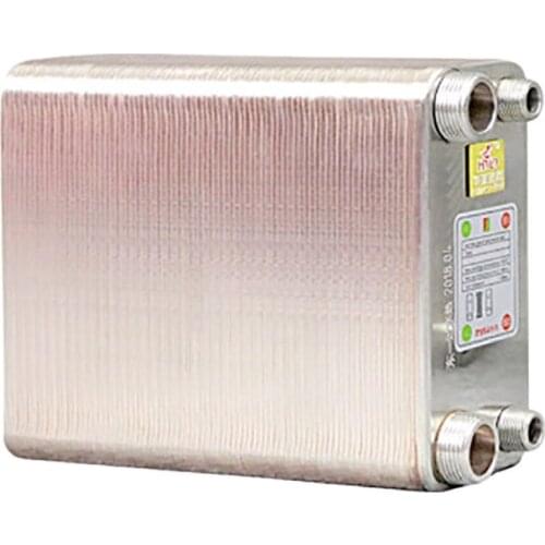 80 Plates stainless steel heat exchanger Beer Wort Chiller Cooler Home Brewing Beer Brazed plate type water heater SUS304