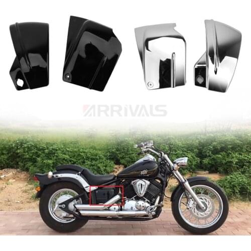 Motorcycle Battery Side Fairing Cover Protection Guard For Yamaha Dragstar V-Star XVS650 XVS 650 650A Vstar Drag Star Classic