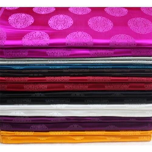 CF511 Chinese Silk Brocade Fabric Chinese Cheongsam Clothing Fabric Chinese Wedding Couples Dress Fabric Silk Fabric