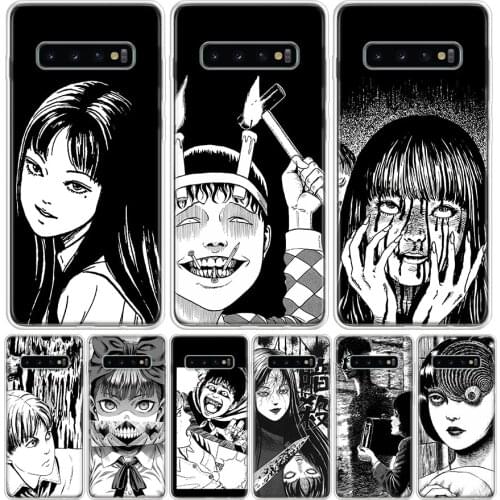 Junji Ito Terror Horror Anime Phone Case For Samsung Galaxy A50 A70 A30S A51 A71 A10 A20E A40 A01 A21 A41 A20S A6 A7 A8 A9 Plus