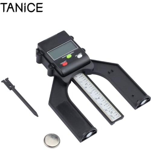 TANiCE Digital Router Depth Gauge 80mm Digital Height Gauge 0.10mm/0.004in Accuracy Depth Height Measure For Table Saw Router