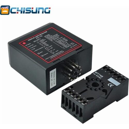 Four class adjustable Dual 12V/24VDC Loop Vehicle Detector Magnetic Autocontrol M1H Signal Control