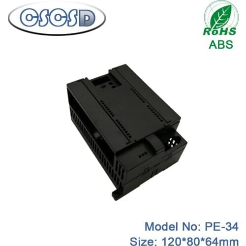 A pcs/lot 120*80*64mm CSCSD box din rail enclosure plastic electric project box electrical distribution box