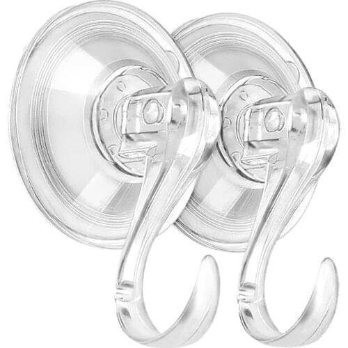 Suction Cup Hooks Traceless Wall Sucker Hanger Holder for Glass Window Kitchen Bathroom Bedroom Wall Hooks