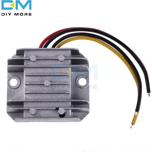 Power Module Converter Regulator Module Step Down Board Adapter 12V/24V to 6V 5A DC to DC Full Protection Waterproof for Vehicle
