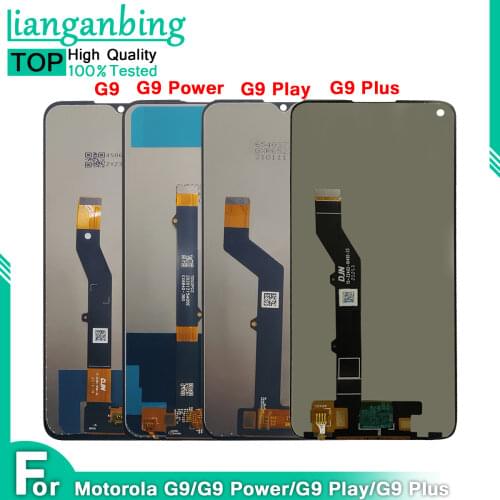 Original LCD For Motorola Moto G9 Play Lcd Screen Display Touch Digitizer Assembly For Moto G9 Plus LCD Display G9 Power LCD