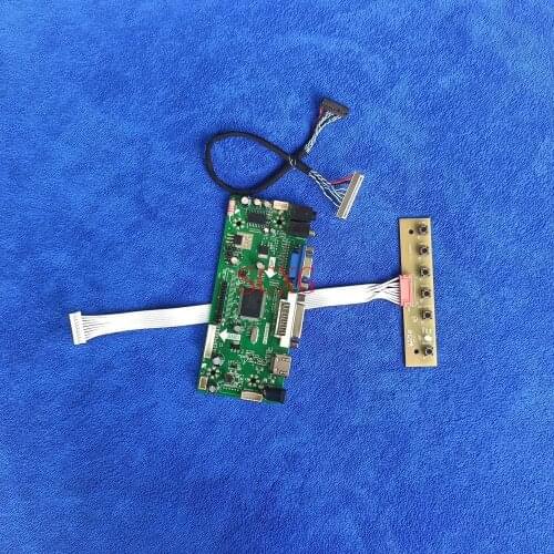 Fit HSD110PFW1/HSD110PHW1 DIY Kit LCD LED VGA DVI HDMI-compatible 1024*600 M.NT68676 drive controller board 30-Pin LVDS Matrix