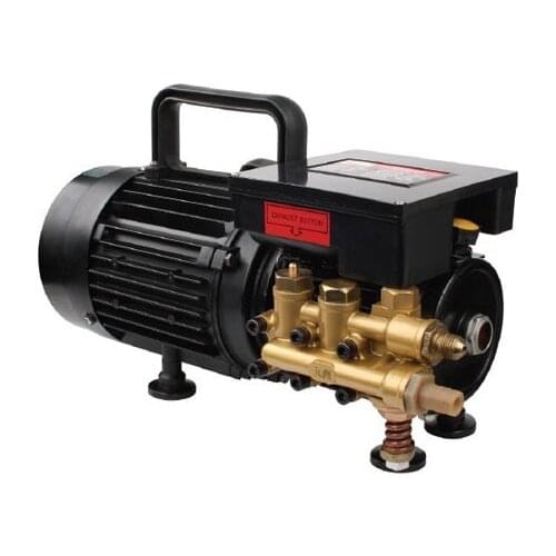 QL-290 copper household washing machine plunger piston pump wash pump high pressure car washer pump 70bar with pressure sensor