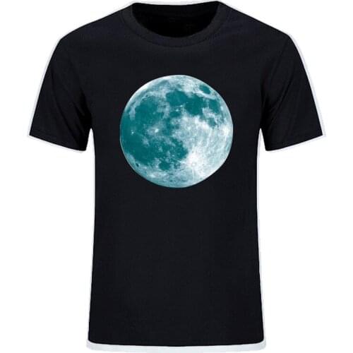 Super Bright Luminous Moon Lunar Luminous Planet T shirt Top Mens Harajuku Fashion Classic Short Sleeve O Neck Streetwear Tops