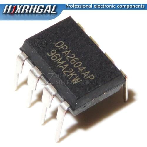 1PCS OPA2604AP OPA2604A DIP8 DIP OPA2604 Dual FET-Input, Low Distortion OPERATIONAL AMPLIFIER