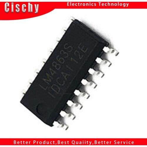 10PCS LM4863 SOP16 LM4863S SOP SMD and original IC