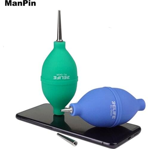 2 In 1 Phone Repair Air Blower Ball Pump Dust Cleaner Mobile LCD Screen PCB Keyboard Dust Removing Camera Lens Cleaning Tools