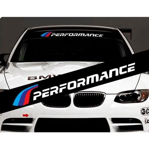 For BMW E46 E90 E60 E39 E36 E87 E92 E91 E34 F30 E10 F20 F30 G30 X1 X3 X5 X6 Car Stickers Front Rear Windshield Car Accessories