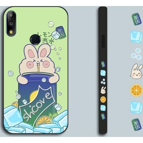 Side Print Cute Bear Case For Asus Zenfone Max Pro M2 ZB631KL ZB633KL Holder Shell TPU Back Cover For Asus 5Z ZE620KL ZS620KL