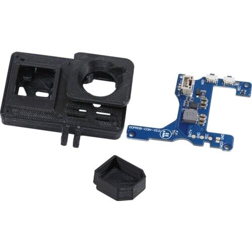 IFlight Naked GoPro Hero 8 FPV Camera Case TPU with BEC Board INPUT 2-6S 7.4-26V for Alpha C85 ProTek 25 35 Chimera 4 5 RC Drone