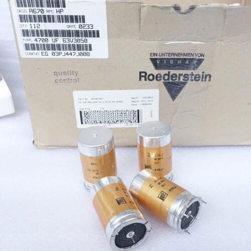 ROE GOLD EG -D 4700uF 63V 105C HI_END CAPACITORS FOR AUDIO
