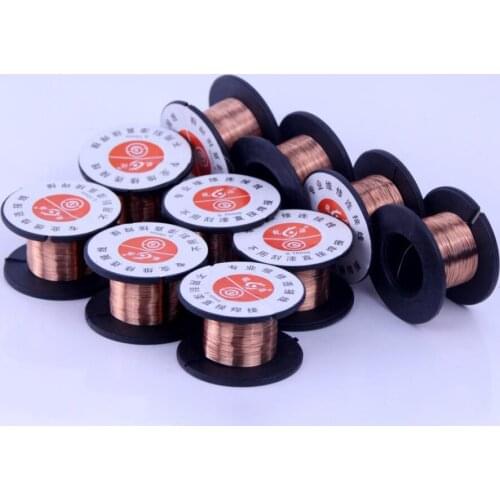 10PCS 0.1mm Copper Solder Soldering PPA Enamelled Reel Wire Jumper wire