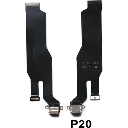 Microphone Module+USB Charging Port Board Flex Cable Connector For Huawei P20 / P20 Lite / P20 Pro