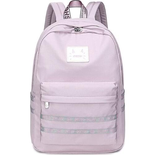 Fashion Backpack School Bags For Teenage Girls Female Students Travel Laptop Rucksack Nylon Waterproof Bookbags Mochila Escolar