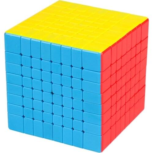 Moyu Classroom Cubing Stickerless MF8 8x8x8 Magic Cube Learning Educational Speed 8Layers Puzzle 69mm mf8 Kids Cubes Toys Gift