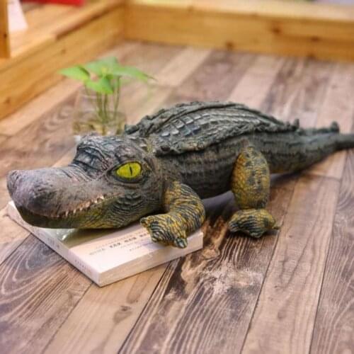 2019 new 40-120cm ferocious crocodile plush toy simulation to send children birthday gifts Halloween gifts home decor supplies