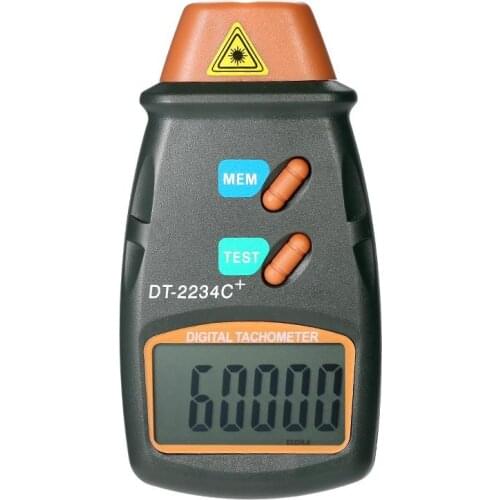 New Handheld Digital Photo Tachometer RPM Meter 2.5-99999 RPM High Accuracy LCD Noncontact Motor Lathe Photoelectric Speedmeter