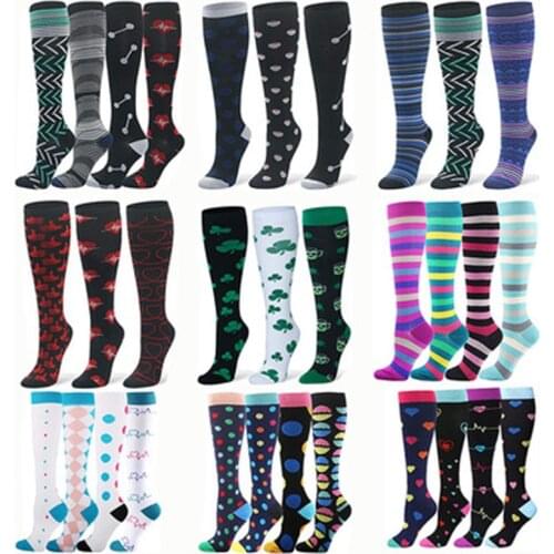 Super Good Women Compression stockings Prevent Varicose Veins Nurses Exercise Legs Running Fitness Sports Elastic stockings