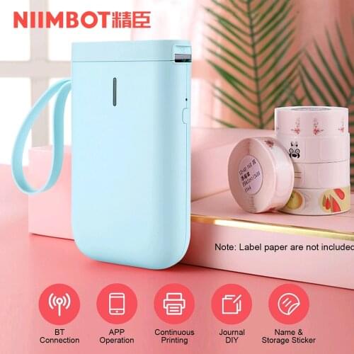 Niimbot D11 Portable Handheld Thermal Label Printer Bluetooth Label Maker Portable Pocket Wireless Label Printer for Home Use