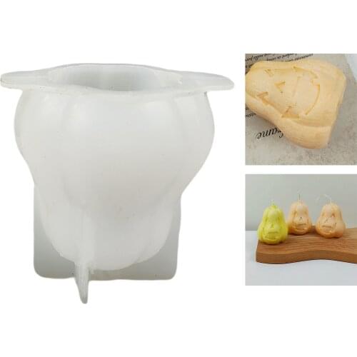 Silicone Mold DIY Outdoor Halloween Party Pumpkin Art Epoxy Resin Casting Candle Making Jewelry Making Garden Window Home Decors