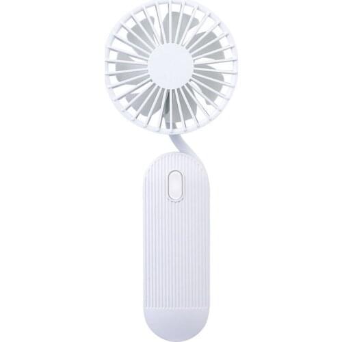 Usb Handheld Folding Retractable Portable Hanging Neck Small Fan Desktop Lazy Hanging Neck Small Fan